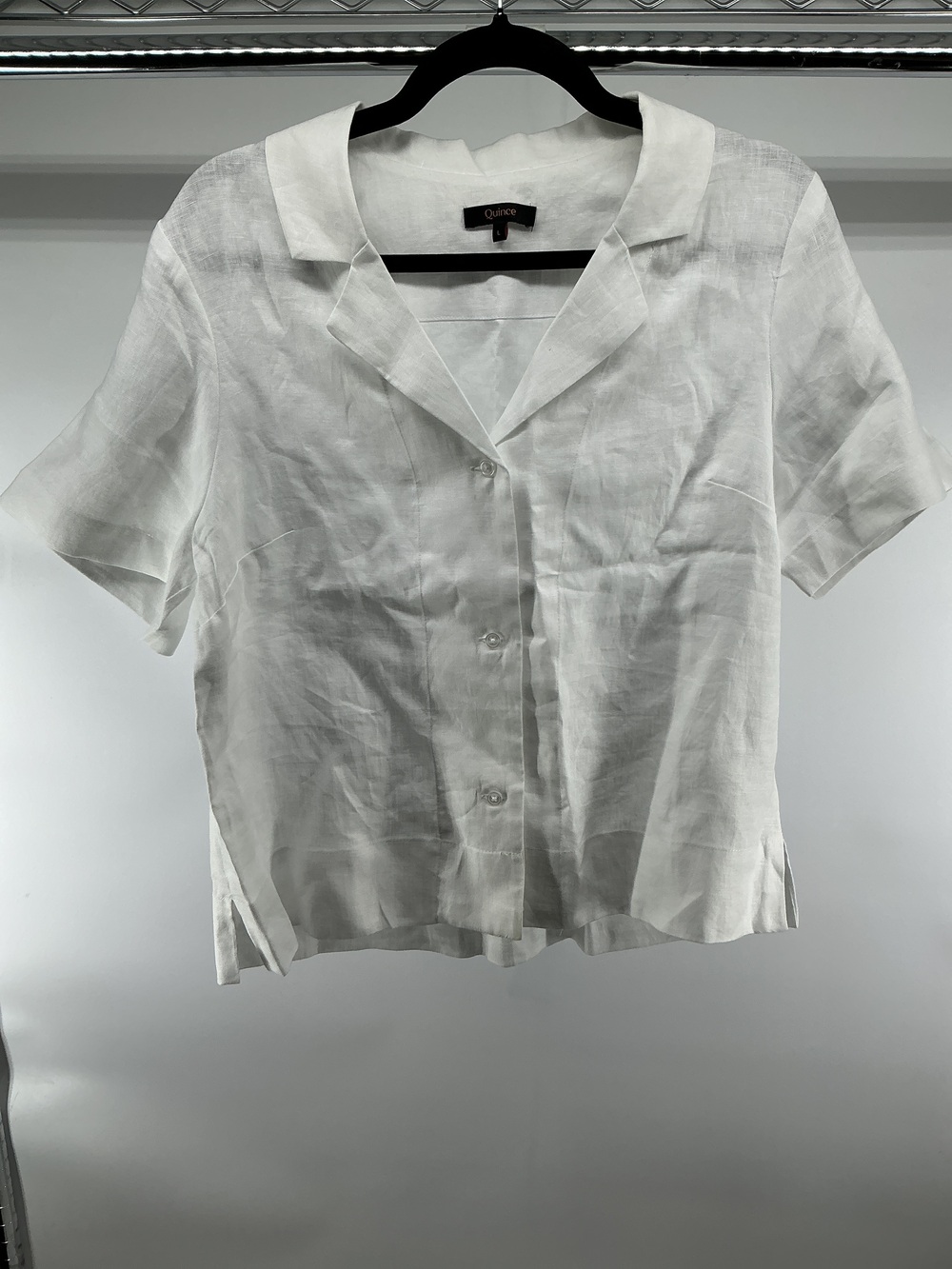 100% European Linen Short Sleeve Shirt